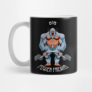 power freaks- Iron aubin Mug